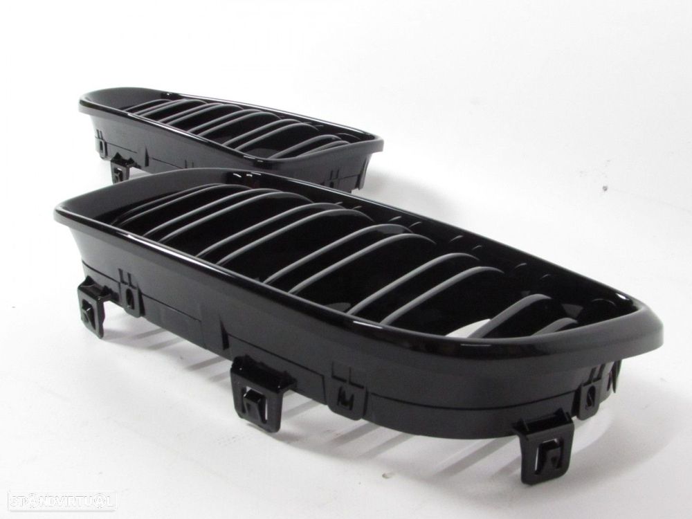 Grelhas Duplas Frente Novo/ ABS BMW 1 (E81)/BMW 1 Coupe (E82)/BMW 1 Convertible... - 3
