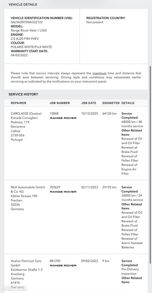 Land Rover Range Rover Velar 2.0 P400e AWD S - 58