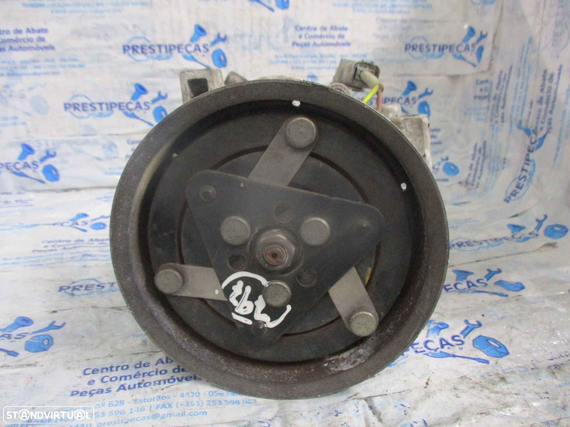 Compressor AC 8200600122  08032511662 RENAULT MODUS 2007 1.4I RENAULT CLIO3 2005 0P SANDEN - 1