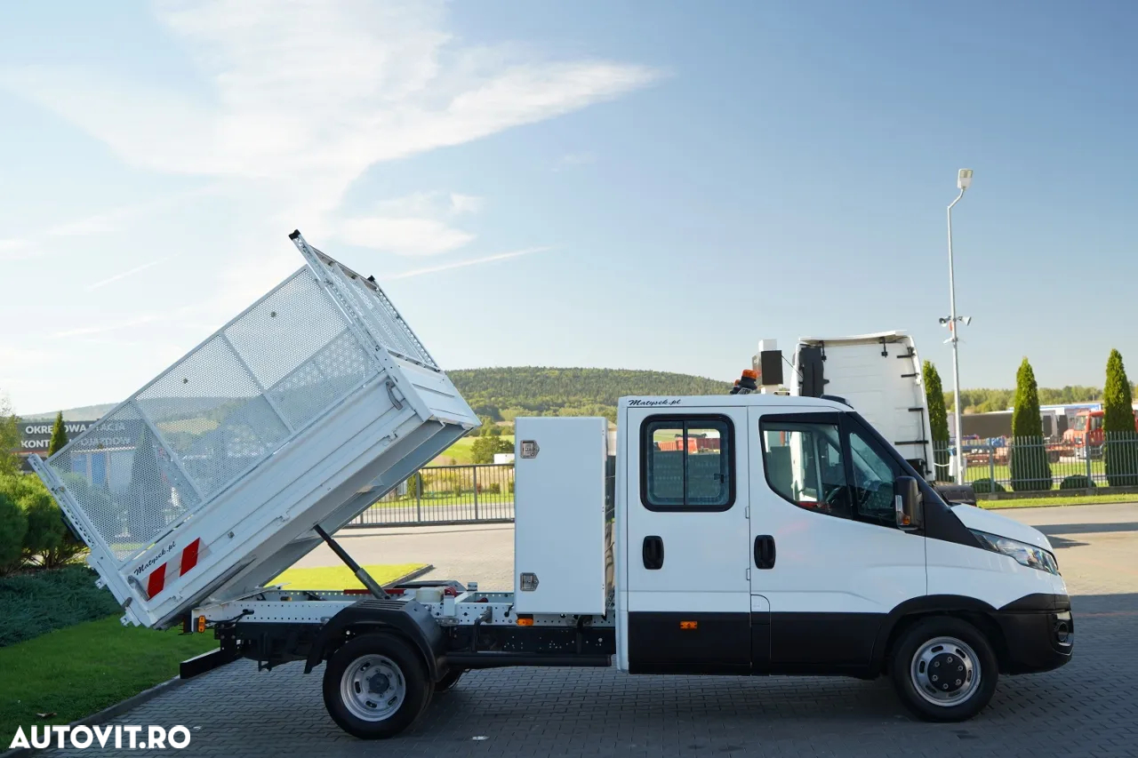 Iveco DAILY 35-140 / CAMION CU OPȚIUNI / BASCULATOR / DUBLU / TRUSA DE SCULE / IMPORTAT / CONTRACT POST-SERVICE - 8