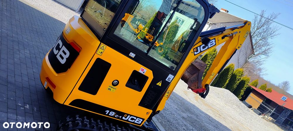 JCB JCB 19 C -1 ful opcja najbogatsza jak nowa mini koparka sprowadzona 8020 1 wł 8018 okazja 16 - 16