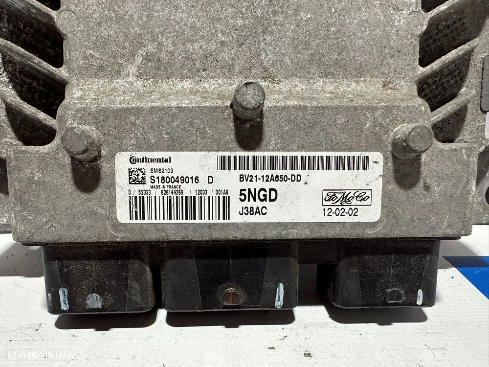 .Centralina Continental Original Ford Fiesta MK7 BV2112A650DD S180049016 2009 - 2018 - 8