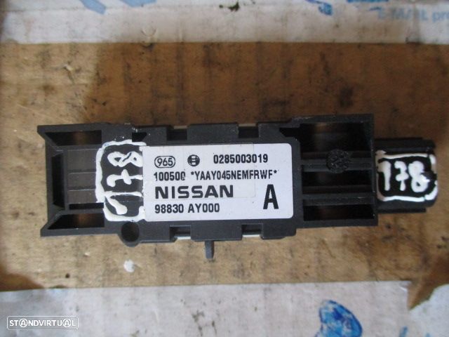 Sensor Airbag 98830AY000 NISSAN MICRA 2005 NISSAN ALMERA TINO 2004 2.2 DCI 112CV 5P CINZA - 1