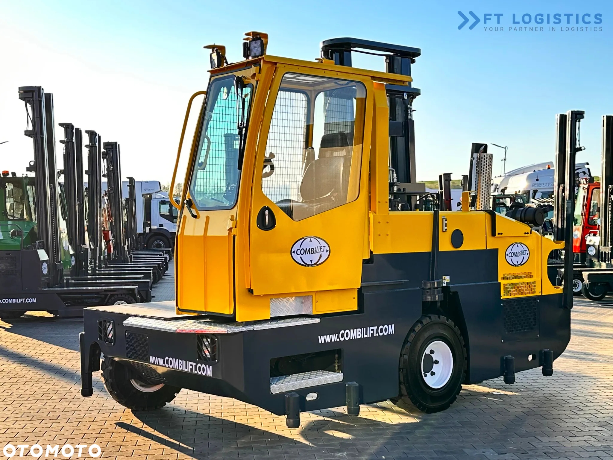 Combilift C5000SL / 5T / DUPLEX - 4000MM / WOLNY SKOK / LPG / JAK NOWY!!! - 3