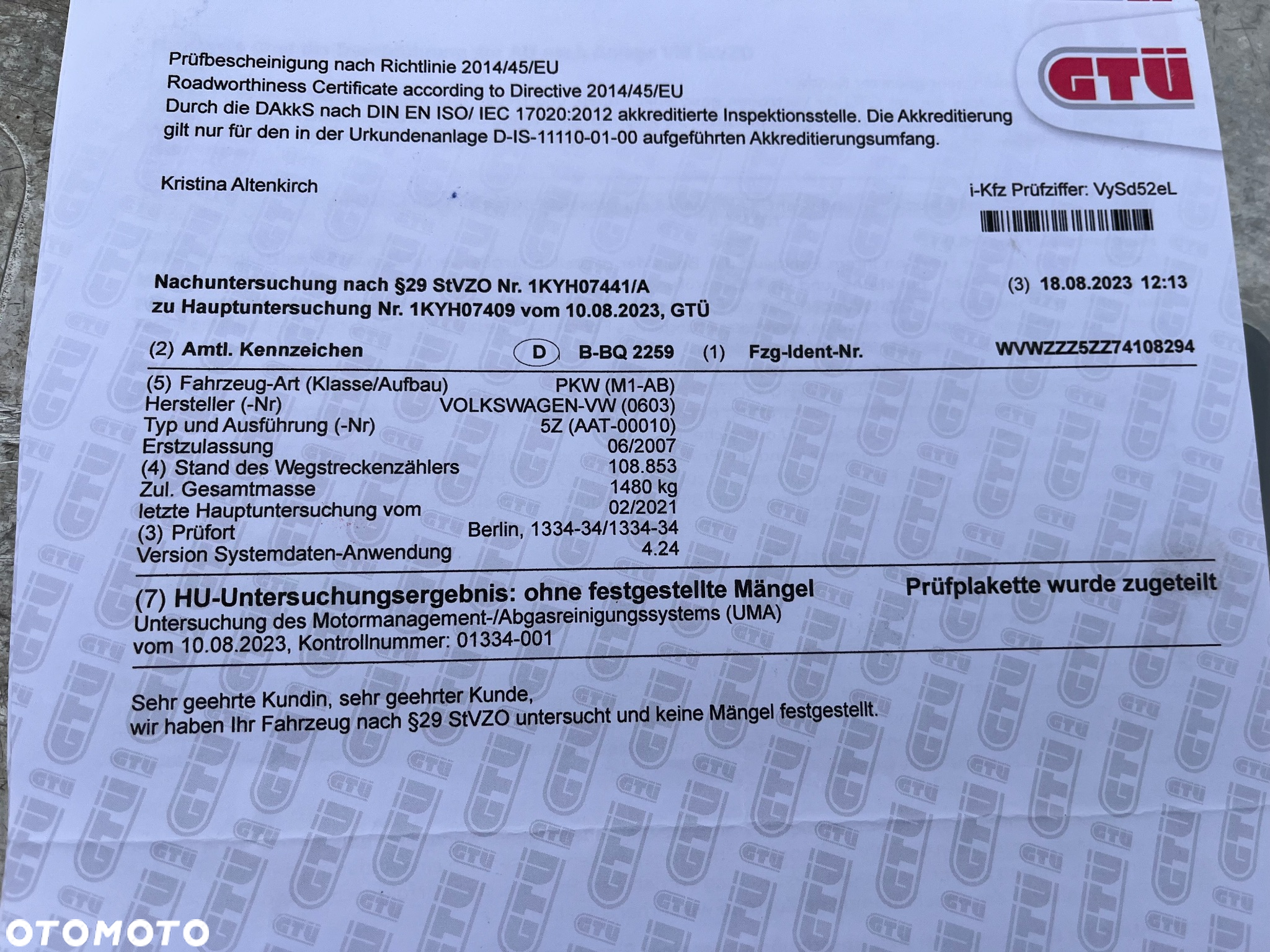 Volkswagen Fox 1.2 - 18
