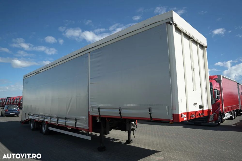 Eggers REMORCA / CORTINĂ / TROLIU / RAMPĂ HIDRAULICĂ / - 7