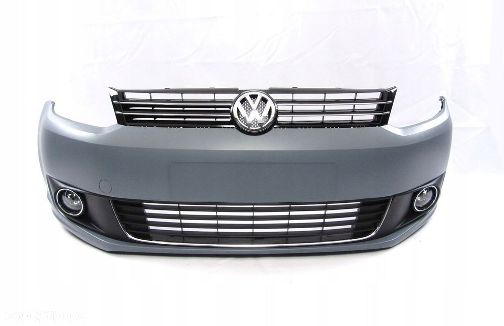 Zderzak przedni VW Touran 10 - 15 Atrapy / Kratki / halogeny Kompletny ! - 3