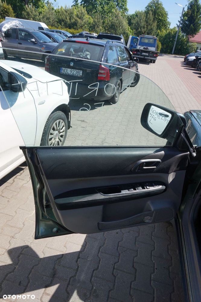 DRZWI PRZEDNIE LEWE FORESTER II SG LIFT 5F6  ZIELONY EVERGREEN SUBARU 2006-2008 - 8