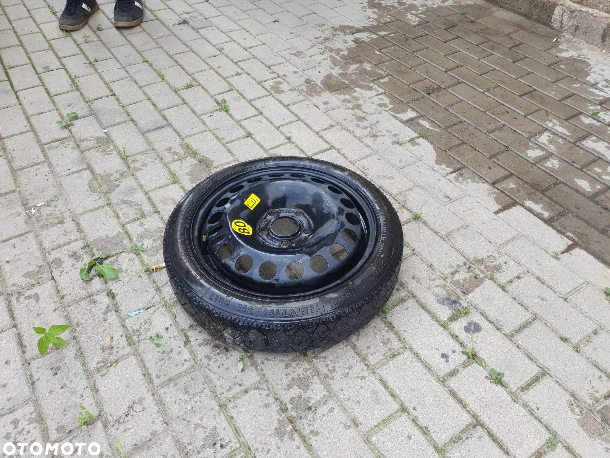 KOŁO DOJAZDOWE 16R 5X110 ORYGINAŁ OPEL ASTRA H, VECTRA C, ZAFIRA B - 2