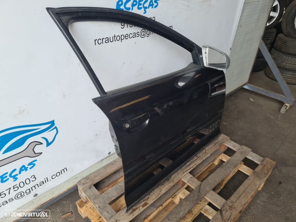 PORTA FRENTE FRONTAL DIREITA AUDI A3 8P SLINE S-LINE S LINE FECHO ELEVADOR MOTOR PUXADOR VIDRO - 3