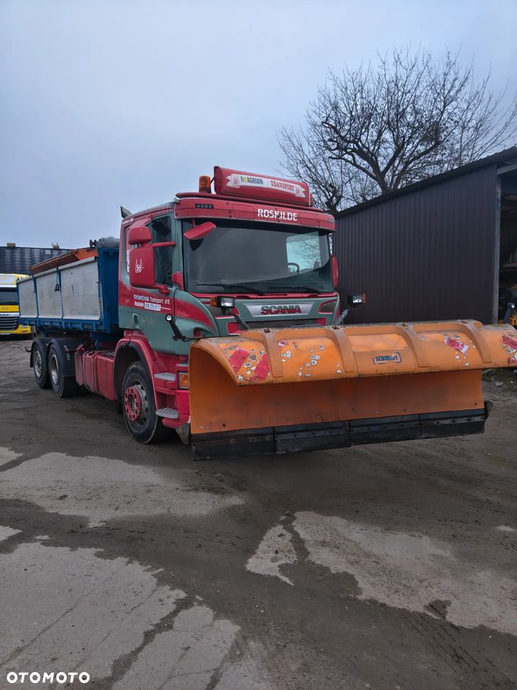 Scania Wywrotka, pług, piaskarka, posypywarka, AKCJA ZIMA - 2