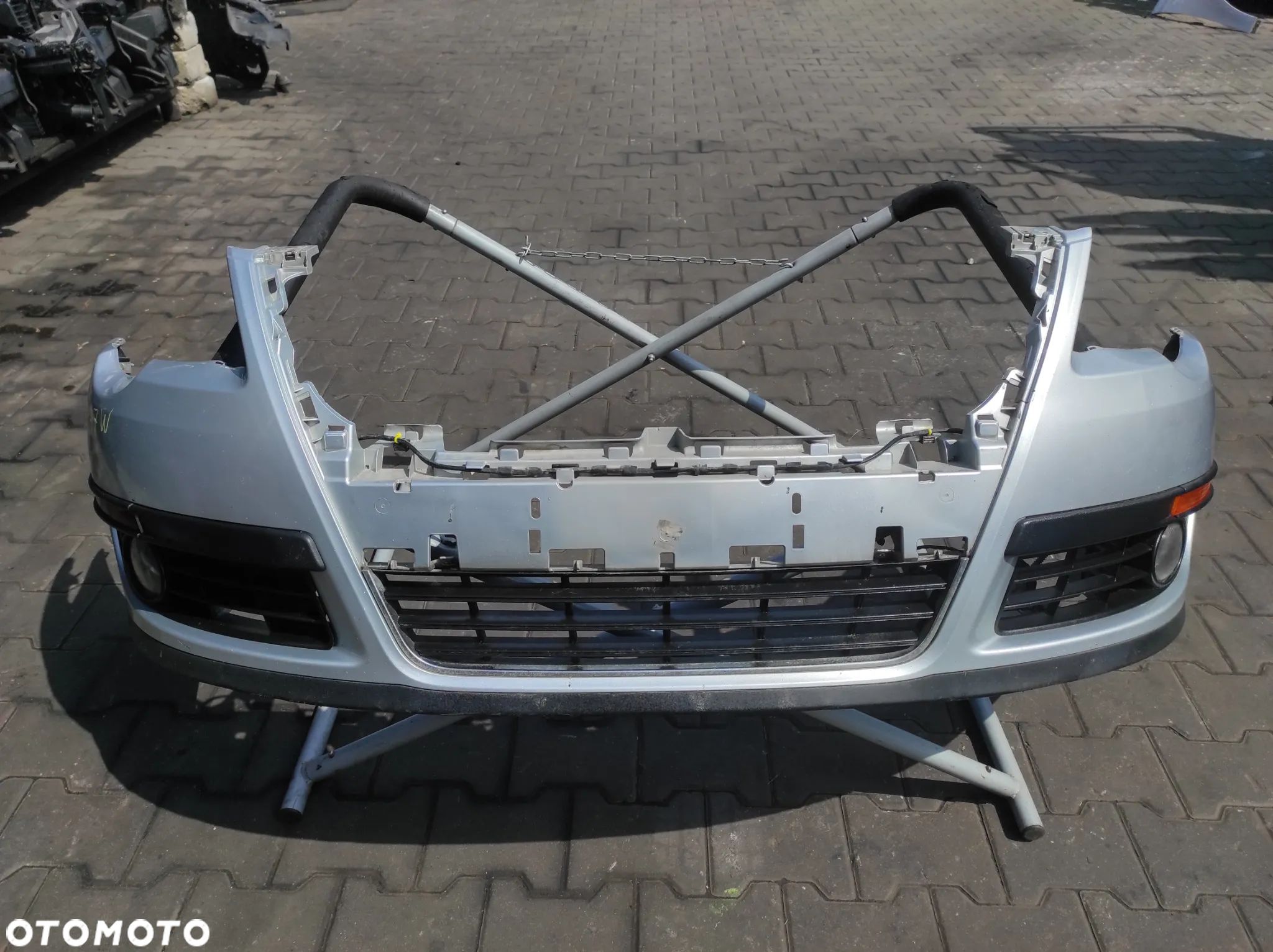 VW PASSAT B6 ZDERZAK PRZEDNI PRZÓD KIERUNKOWSKAZ HALOGEN LA7W SREBRNY WYSYŁKA !!!! - 1