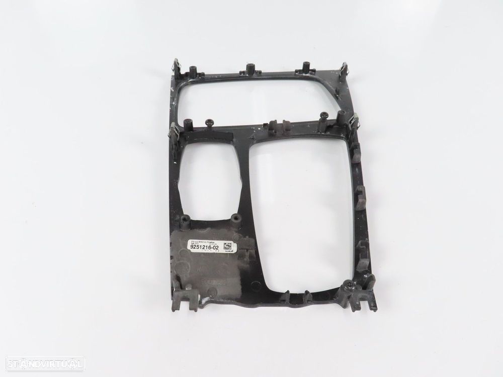 Friso consola central em Madeira Seminovo/ Original BMW 7 (F01, F02, F03, F04) 5... - 3