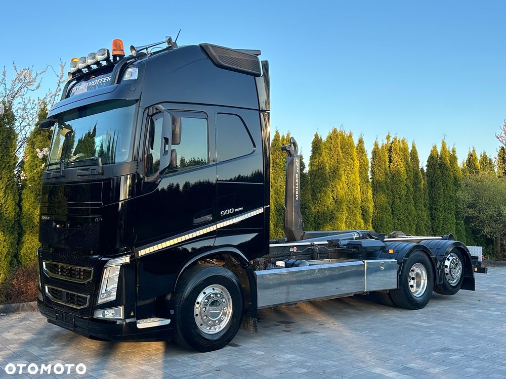 Volvo / FH 500 / 6X2 / HAKOWIEC / MEILLER -KIPPER 21-67/ Oś-SKRĘTNA-PODNOSZONA / - 25