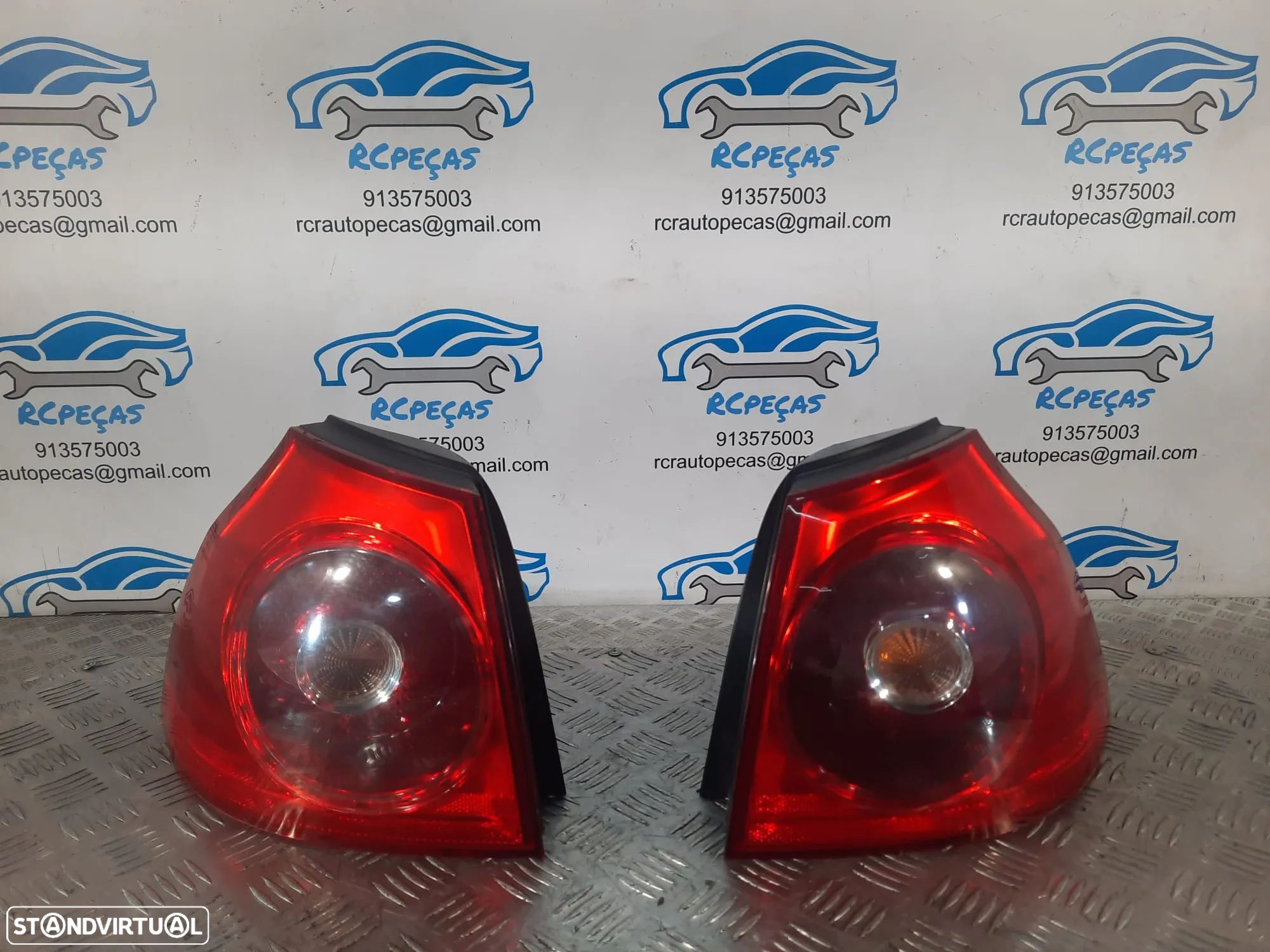 FAROLIM FAROLINS ESQUERDO DIREITO VW VOLKSWAGEN GOLF V 5 MK5 1K6945095 1K6945095AC 89031704 1K6945096 1K6945096AA - 1