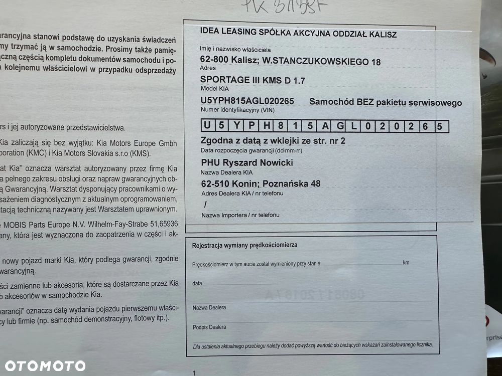 Kia Sportage 1.7 CRDI Business Line L 2WD - 30