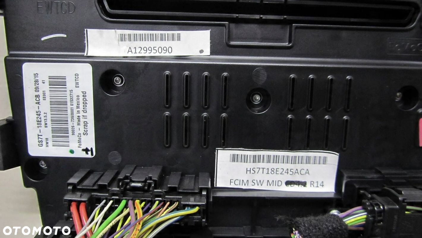 FORD MONDEO MK5 PANEL KLIMATYZACJI RADIA GS7T-18E245-ACB - 8
