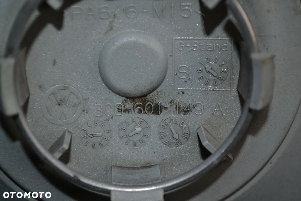 VW DEKIELEK DEKIELKI KAPSEL FELG ALUFELG ORYGINAŁ 145mm 3C0601149A - 3
