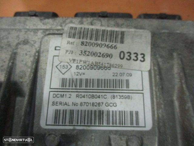 Centralina 8200909666 519219224 RENAULT KANGOO 2009 1.5DCI ORIGINAL - 3