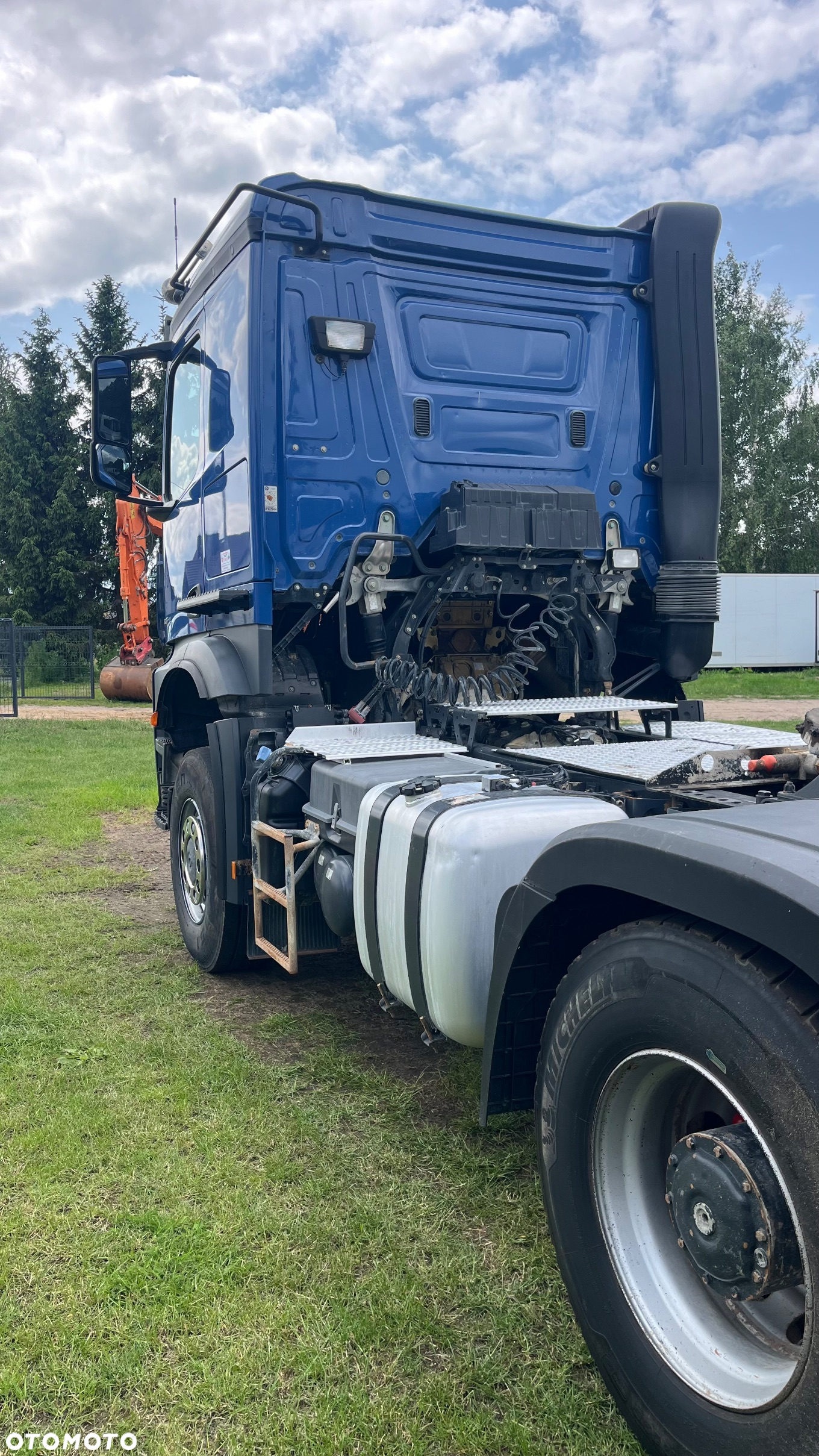 Mercedes-Benz AROCS 1845 Stały Napęd Na Wał, Hydraulika Do Wywrotki, Z Niemiec, Zawieszenie Tył Poduszka (Nie Had Nie Hydrodrive) Blokady Mostów 4x4 Na Wał Super Stan Z Niemiec - 10