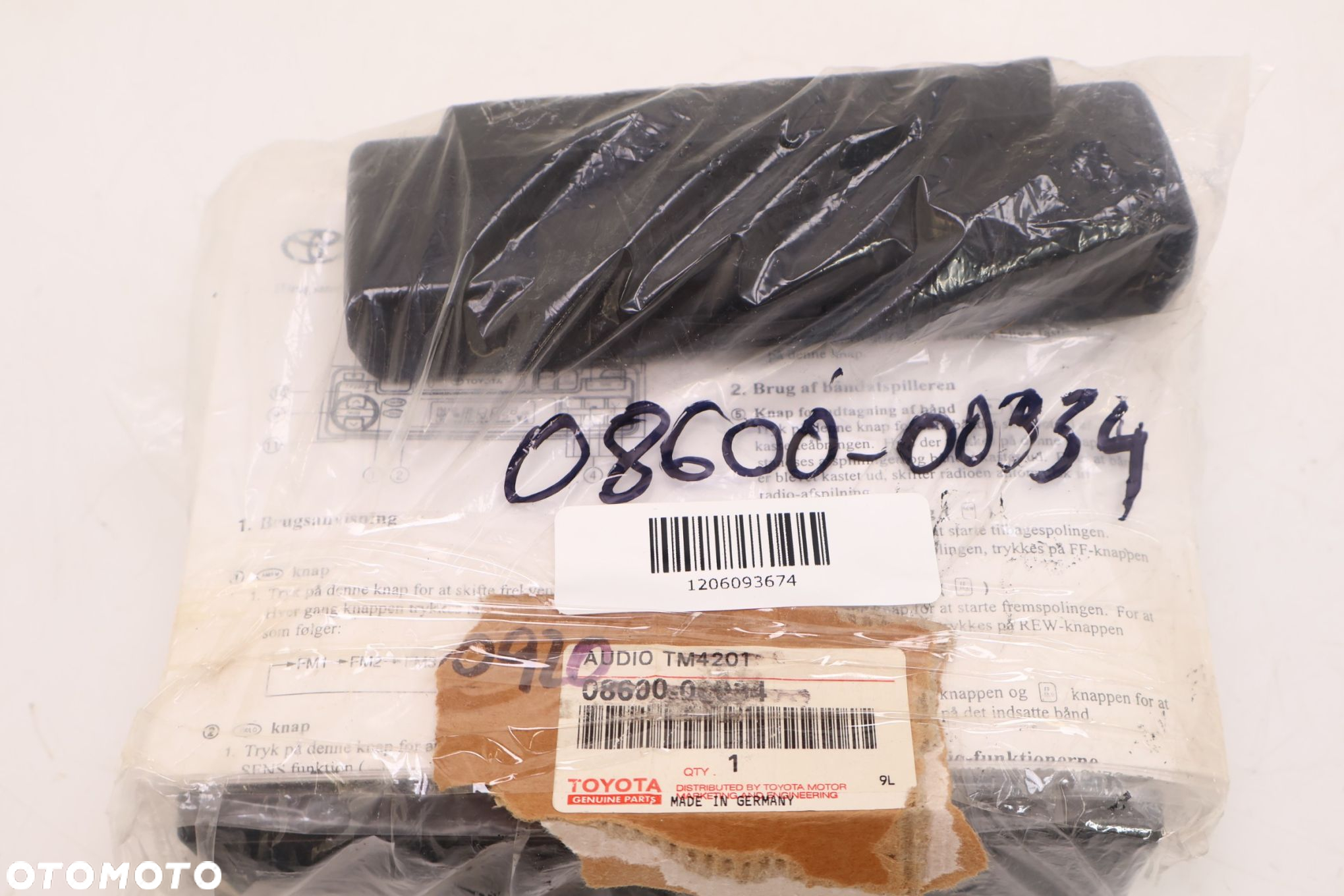 TOYOTA RADIO '08600-00920 - 6