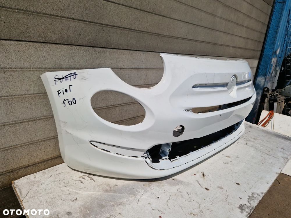 FIAT 500 ZDERZAK PRZÓD PRZEDNI - 3