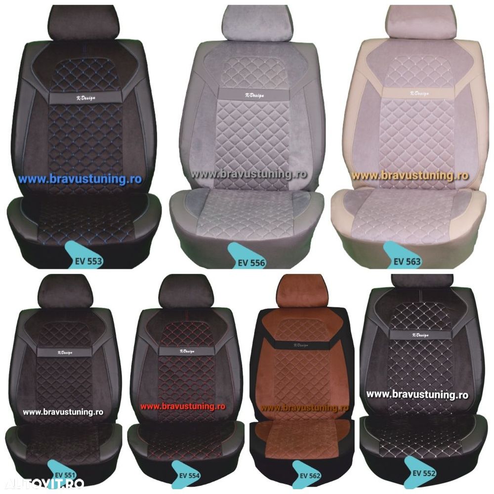 Huse scaun auto BMW,Skoda,Audi,Golf,Passat, Seat,Logan etc - 3