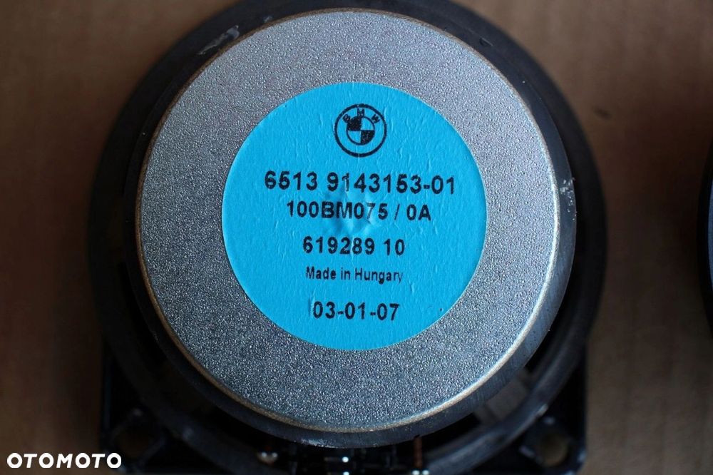Głośniki drzwi średnio tonowe BMW TOP-HIFI HI-FI 9143153 - 3
