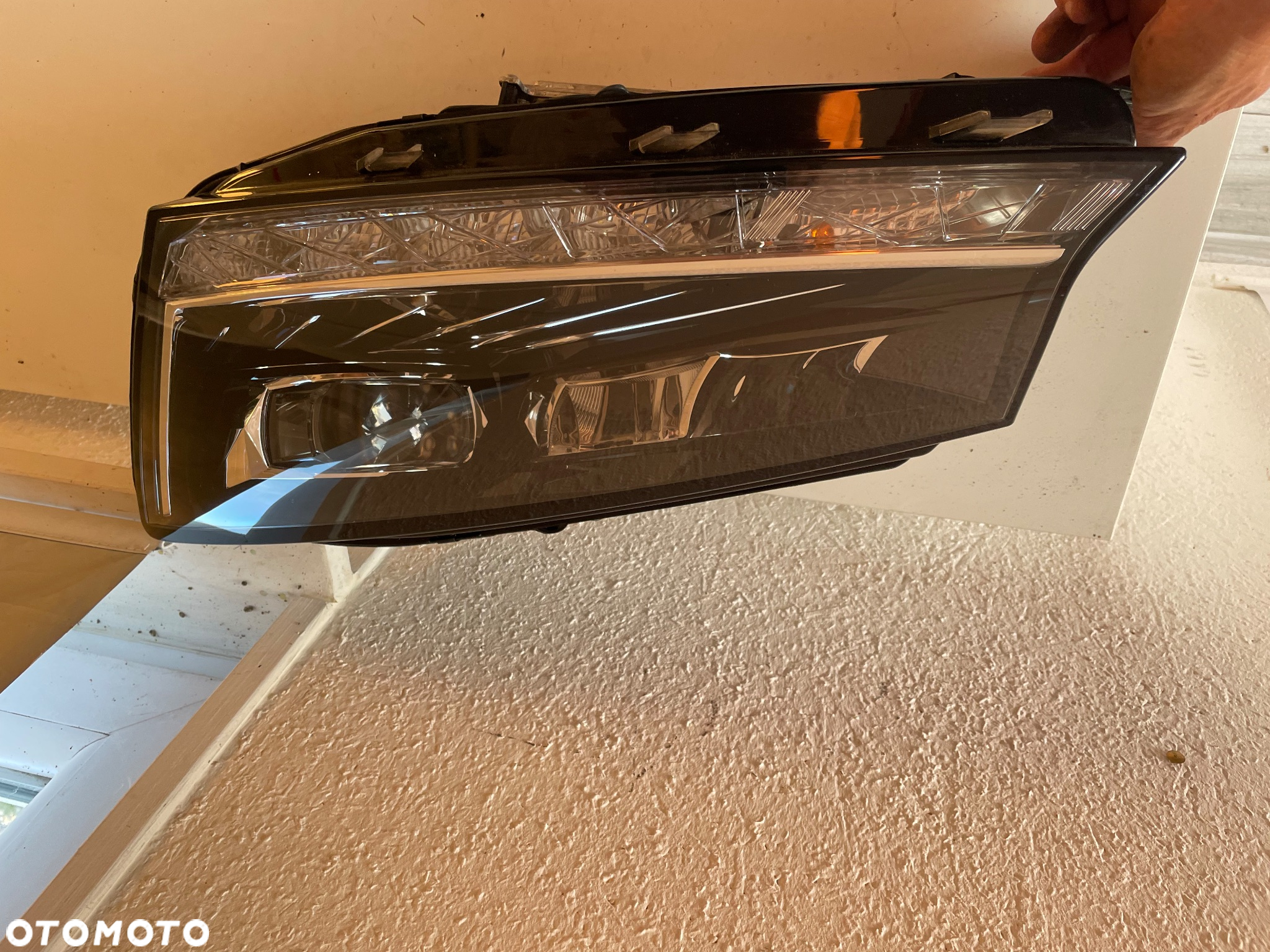 Lampa reflektor lewa przednia przód Skoda Fabia III LED XENON 6V1015E - 5