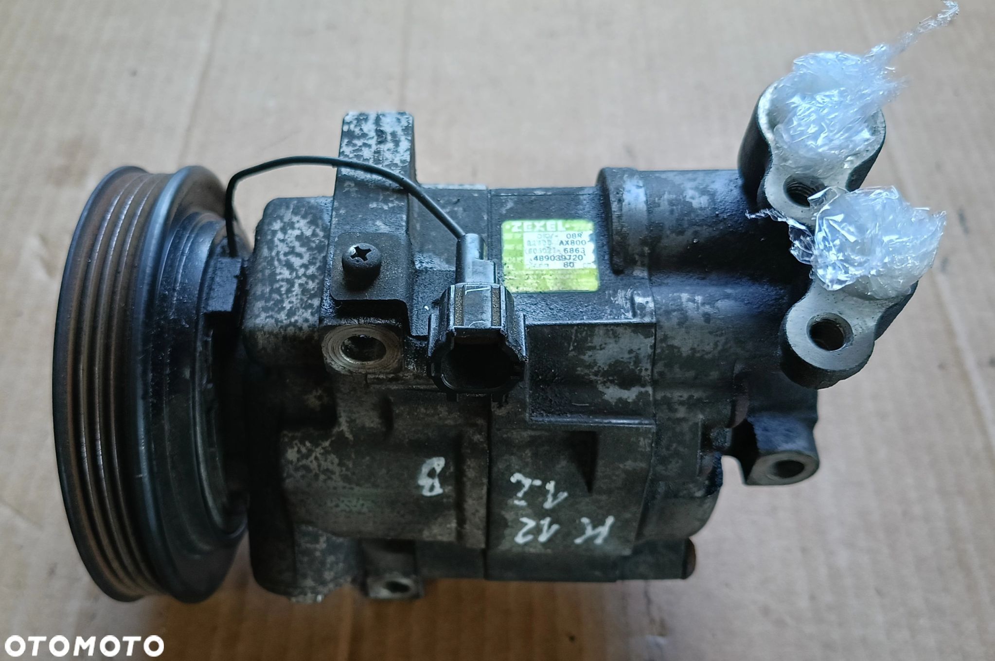 Micra K12 pompa klimatyzacji sprężarka kompresor 1,2 16V sprawna gwarancja 1,2 16V Nissan - 1