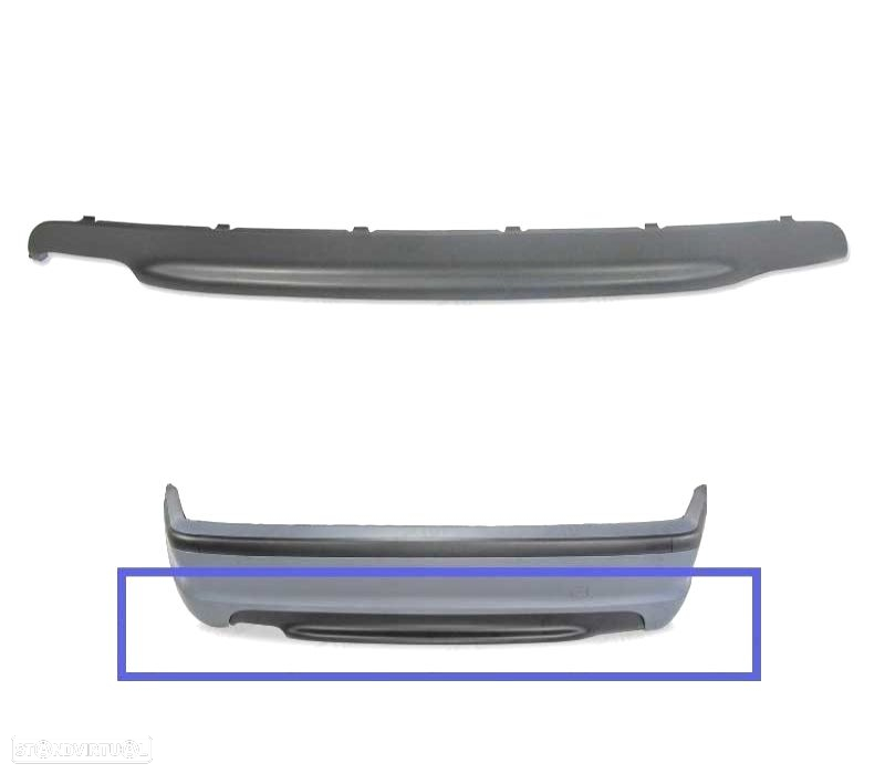 DIFUSOR BMW E46 BERLINA 01-05 LOOK M TECH - 2