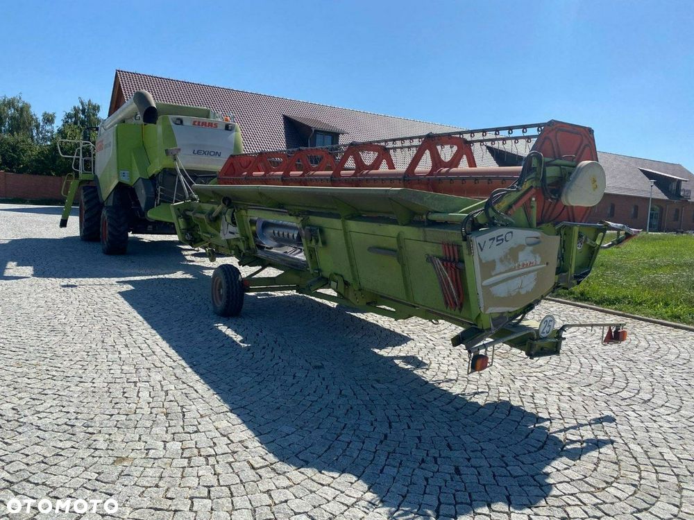 Claas kombajn CLAAS LEXION 560 + heder v750 - 10