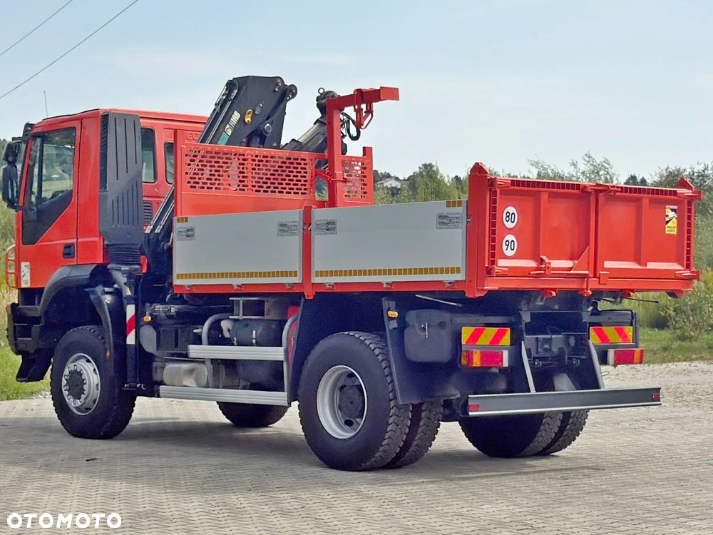 Iveco TRAKKER 190T36 * WYWROTKA 3,70 m *HIAB 111 E S-2 HIDUO /4x4 *STAN BDB - 6