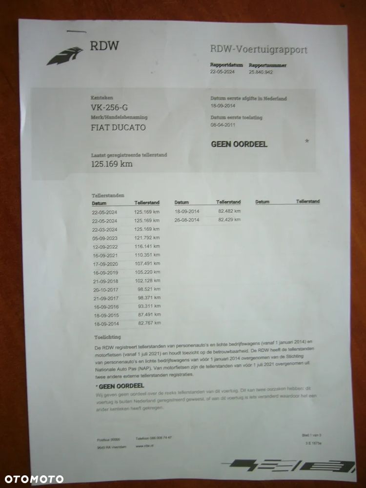 Fiat Ducato 2,3 Jtd 120Ps Euro 5 Mały przebieg 126000 km - 33