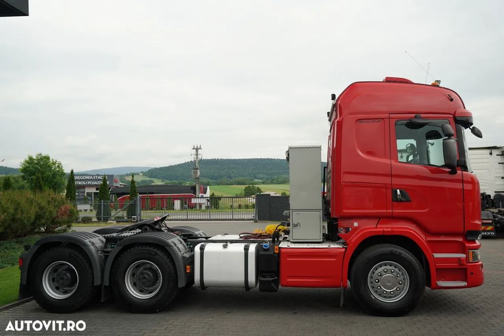 Scania R 580 / V8 / 6x4 / GVM: 95.000 KG / I-PARK COOL/ OPTICRUISE / REMORCĂ TRACTOR 3 AXIE - 7