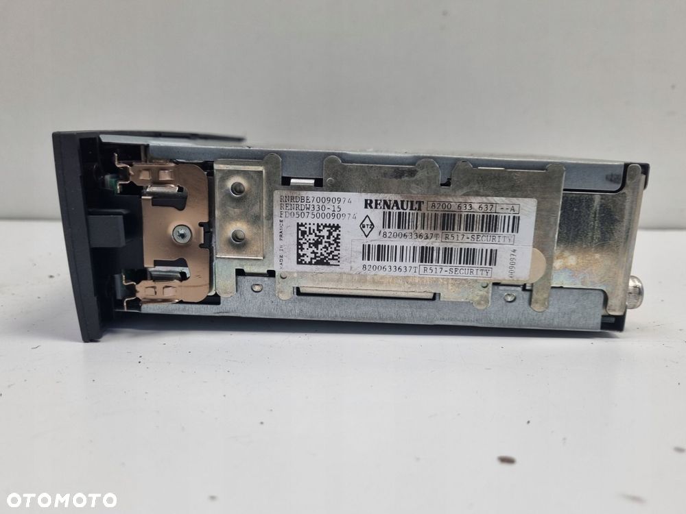 RADIO Renault Megane II Scenic II 8200633637 8200633637A Radioodtwarzacz CD - 5