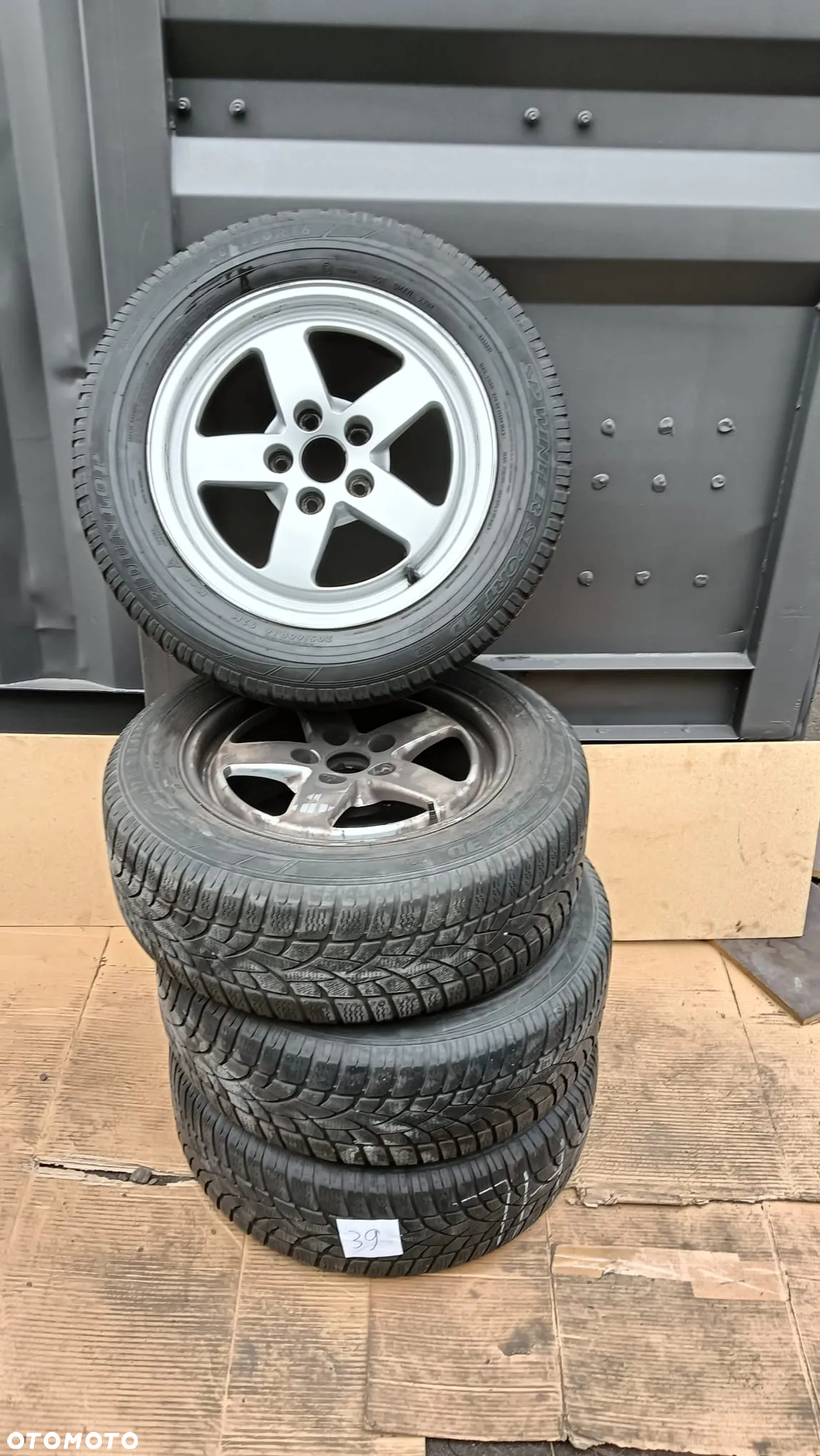 Koła aluminiowe opony zimowe Dunlop 205/60 R16 2020 VW Skoda Seat - 2