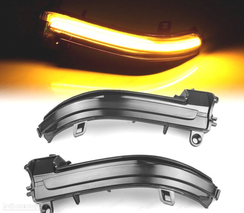 PISCAS DINÂMICOS DE ESPELHO RETROVISOR BMW F20 F21 F22 F30 F31 F32 F34 F35 E84 ESCURECIDOS - 4
