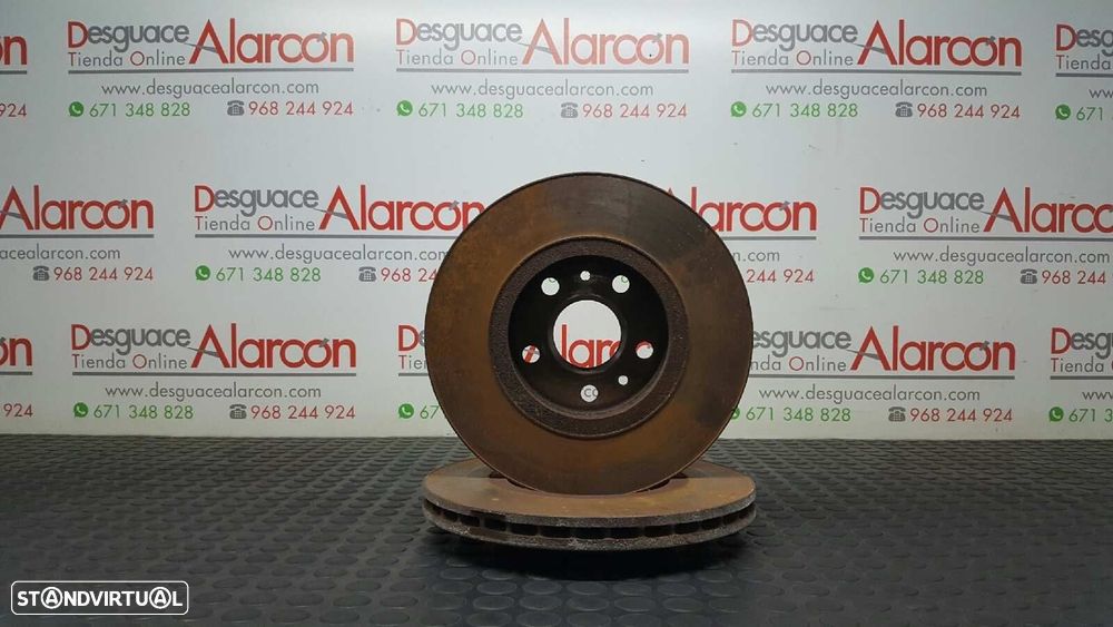 DISCO DE TRAVÃO FRENTE MERCEDES CITAN (W415) FURGON 109 CDI LANG (A2) (415603) - 1