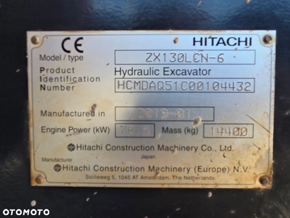 Hitachi ZX 130-6 - 8