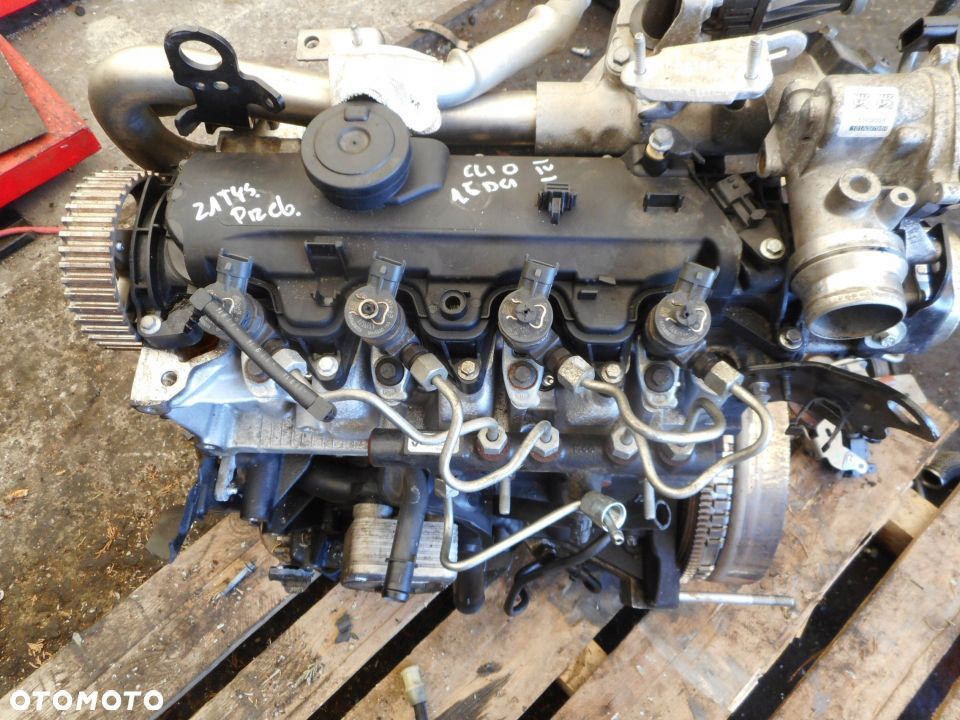 SŁUPEK SILNIKA K9KE629 K9K E 629 K9KE628 K9K E 628 RENAULT CLIO IV 1.5 DCI - 1