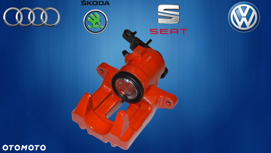 Zacisk hamulcowy Tył Tylny Audi A3 Seat Altea XL Leon II Toledo III Skoda Octavia II Yeti VW Beetle Eos Golf Plus Golf V 5 VI 6 Jetta IV Scirocco I po regeneracji 1 rok Gwarancji - 5