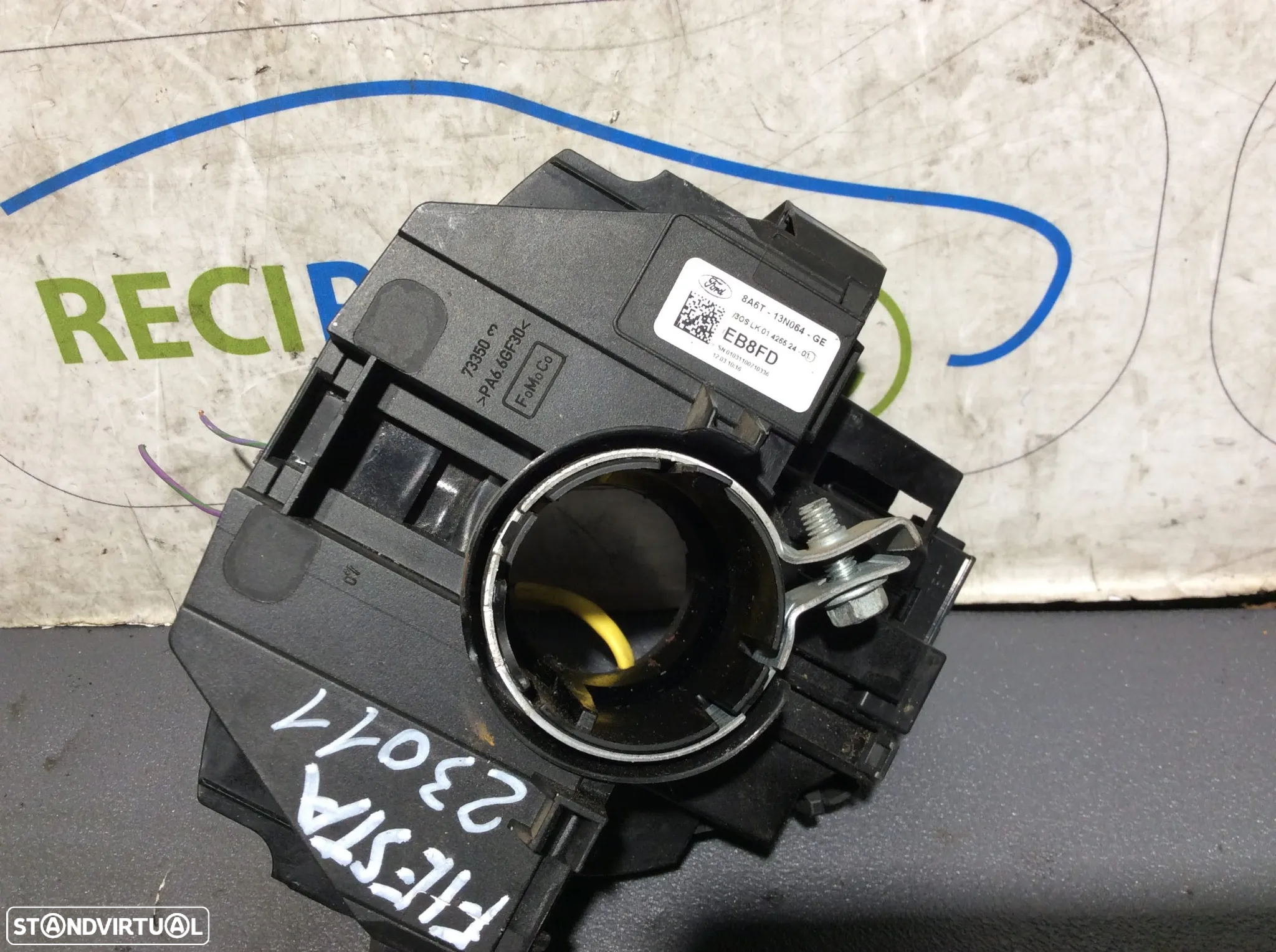 Fita de airbag Ford Fiesta 2010 - 2