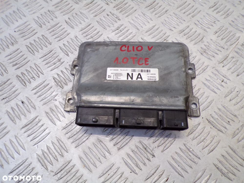 KOMPUTER STEROWNIK SILNIKA RENAULT CLIO V 1.0 TCE 237104638S A3C0548530001 - 1