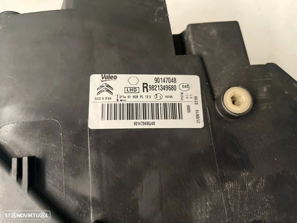 CITROEN C4 CACTUS FAROL DIREITO - FF782 - 3