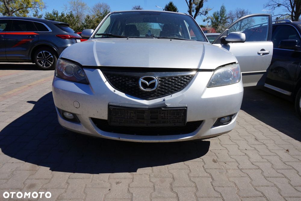 MASKA ZDERZAK BŁOTNIKI LAMPY 3 I BK 22V  MAZDA 2003-2006 SREBRNY PRZÓD KOMPLETNY - 21