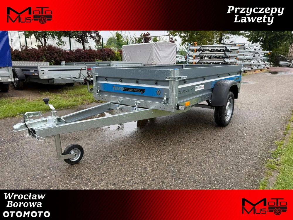 Faro Przyczepa Faro Tractus Flex 263x125x35 1 oś resor+amortyzator DMC 750kg HIT CENOWY