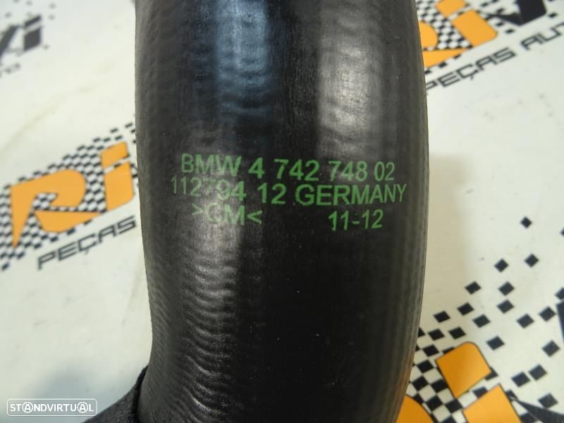 Tubo De Admissão Bmw 1 (F20)  474274802 / 11279412 / 4742748 02 / 1127 - 6