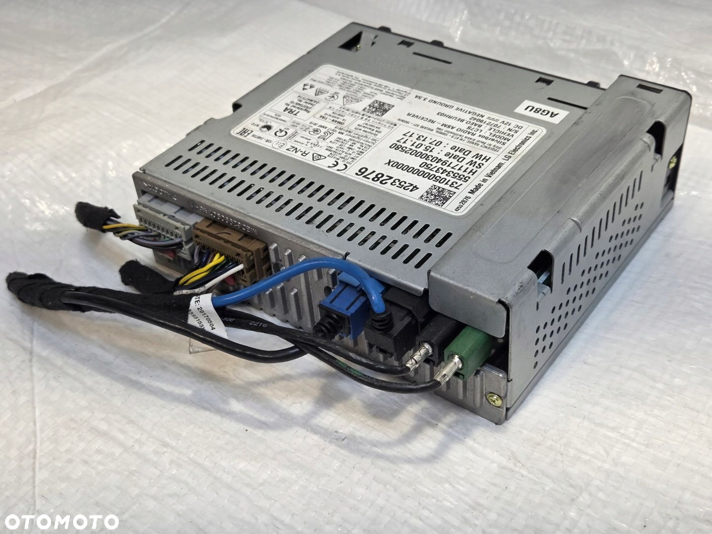 OPEL ASTRA K 5 V RADIO NAWIGACJA MODUŁ STACJA SILVERBOX 42532876 - 5