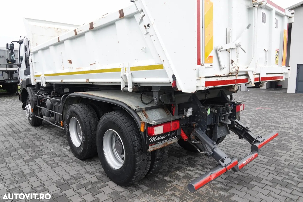 Renault KERAX 410 / 6x4 / 3-SIDE TIPPER / 2X HYDROBORTA / HYDROKLAPA / BORDMATIC / MANUAL / IMPORTAT - 17